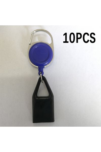 Choice 10PCS-purple 10PCS Silicone Lighter Protective Cover Lighter Holder Sleeve Clip With Retractable Key