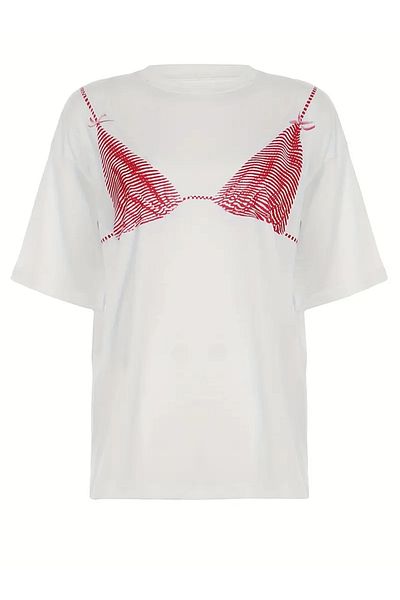 sole stories Premium Oversize Cut Short Sleeve Printed T-Shirt
