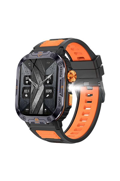 OEM COOSTAR® CR076 Unisex Smartwatch with HD Display, Bluetooth Calls, Health Monitoring & Waterproof