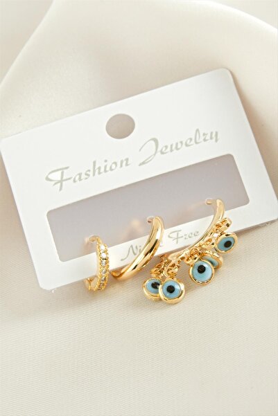 feryal 3 قطع من حجر الزركون الشرير