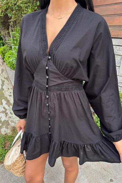 Lijuri Brode ribboned skirt ruffled dress 2897