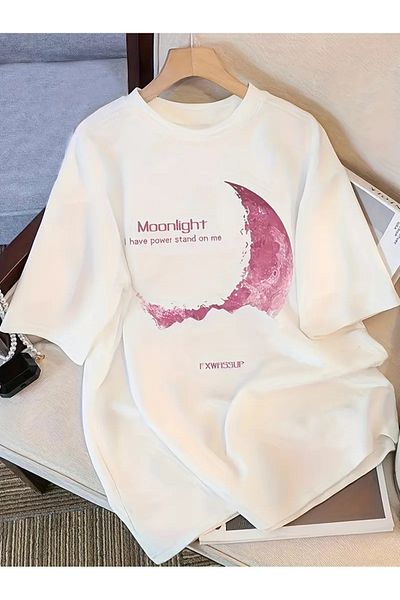 sole stories Premium Oversize Cut Short Sleeve Printed T-Shirt