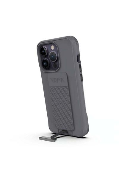 GENERAL FDMA 3 in 1 Protective Case for iPhone - Modern Design and Complete Protection - Purple iPhone 15