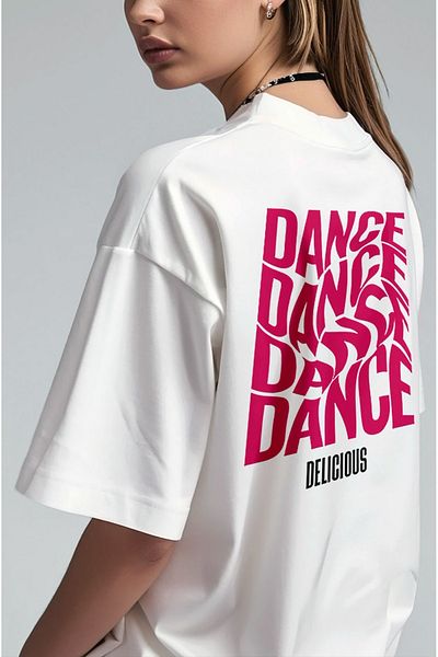 sole stories Premium Oversize Cut Short Sleeve Printed T-Shirt