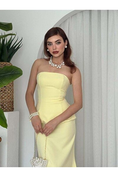 Genel Markalar Spas Straplez Elbise