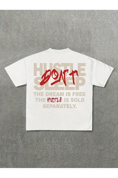 sole stories Premium Oversize Cut Short Sleeve Printed T-Shirt