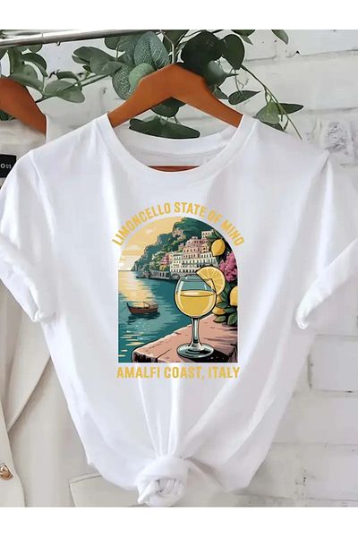sole stories Premium Oversize Cut Short Sleeve Printed T-Shirt