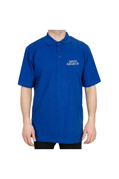 Z zepplin Tricou albastru cu guler polo clasic Amon Amarh