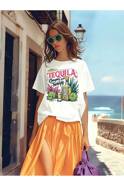 sole stories Premium Oversize Cut Short Sleeve Printed T-Shirt