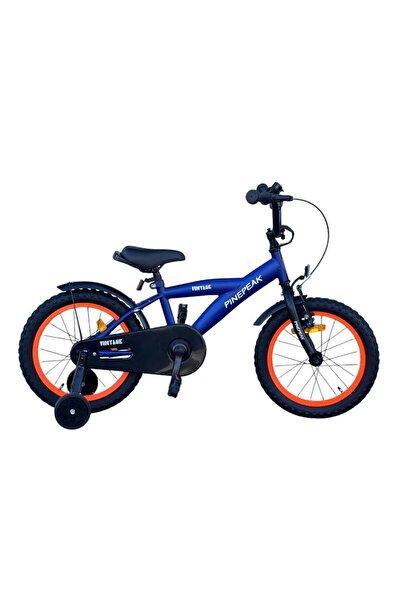 PROCART 16 inch bicycle, training wheels, 23 cm steel frame, adjustable handl...