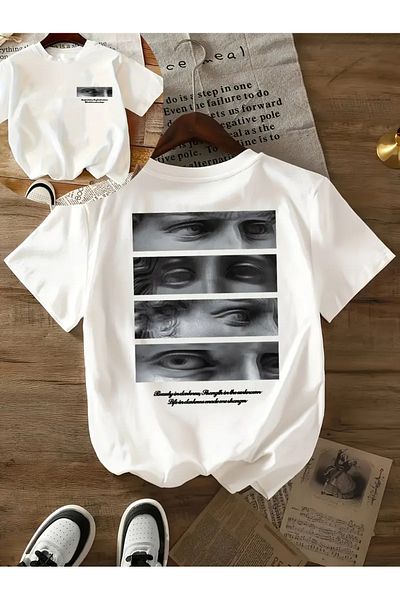 sole stories Premium Oversize Cut Short Sleeve Printed T-Shirt