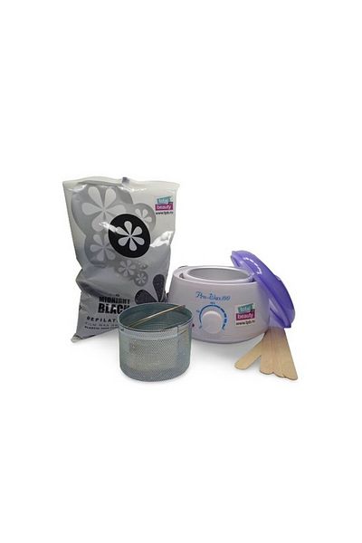 Total Pro Beauty Kit Epilare Prowax Midnight Black