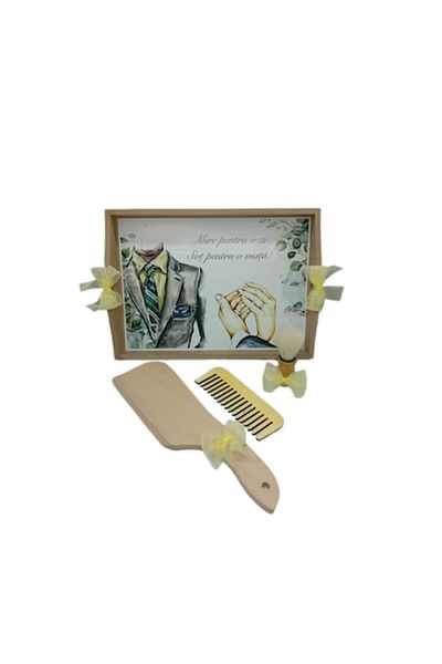 OEM Personalized Set for Wedding, Groom's Preparation with 4 Pieces