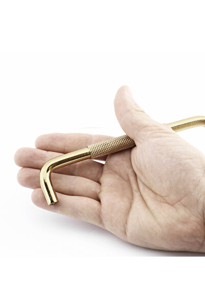 Badem10 Metal 160 mm 16 cm Mâner din aur din aur dinți pentru mobilier Sertar Dulap Dulap Mânere moderne pentru capac