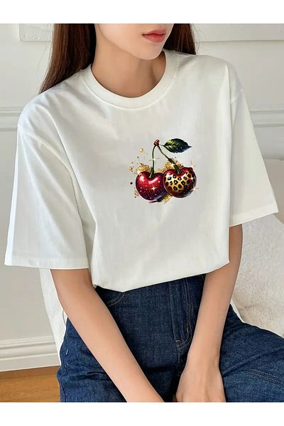 sole stories Premium Oversize Cut Short Sleeve Printed T-Shirt