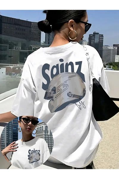 sole stories Premium Oversize Cut Short Sleeve Printed T-Shirt