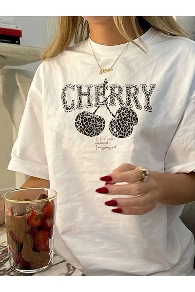 sole stories Premium Oversize Cut Short Sleeve Printed T-Shirt