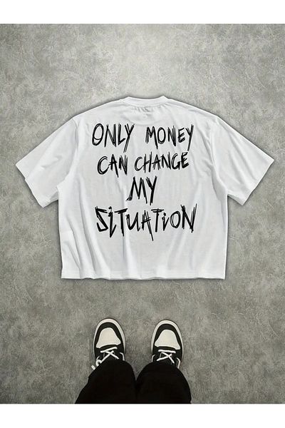 sole stories Premium Oversize Cut Short Sleeve Printed T-Shirt