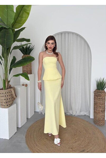 Genel Markalar Spas Straplez Elbise