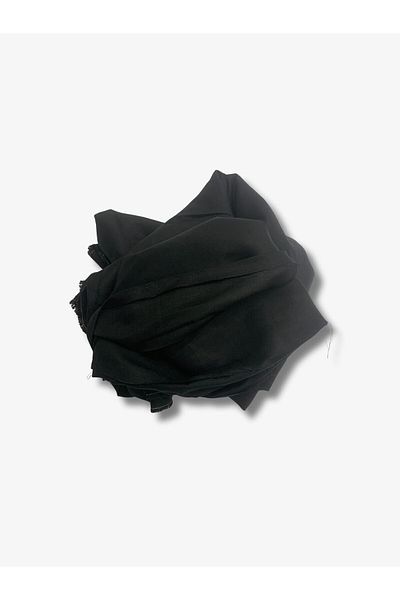 Yiğit Kumaş Raw Linen Fabric, Piece 270X145 cm Black