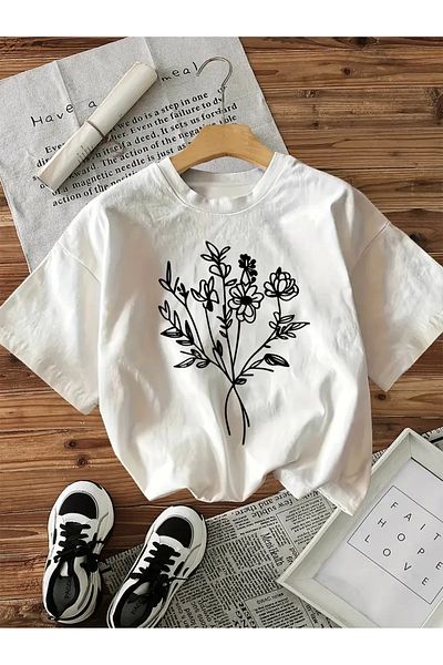 sole stories Premium Oversize Cut Short Sleeve Printed T-Shirt
