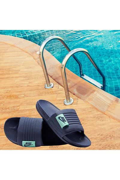 Nike OFFCOURT ADJUST SLIDE DQ9624-401 شبشب رجالي - موديل صيفي مثالي لحمام السباحة والشاطئ