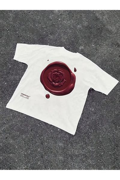 sole stories Premium Oversize Cut Short Sleeve Printed T-Shirt