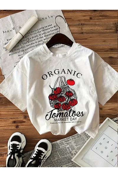 sole stories Premium Oversize Cut Short Sleeve Printed T-Shirt