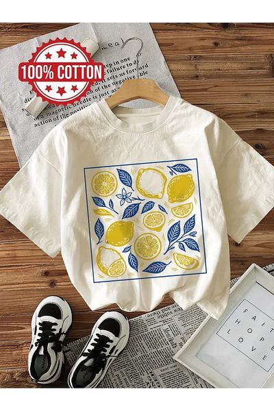 sole stories Premium Oversize Cut Short Sleeve Printed T-Shirt