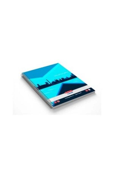 Herlitz Spiral Notebook A5, Color Multicolor, Material Paper, 70 Sheets, Ruled Format, Economic