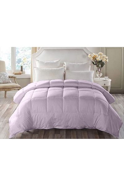 Five Store Pilota matlasata cu umplutura lana, invelis din damasc pentru iarna, 400 g/mp, lila, 140x210 cm