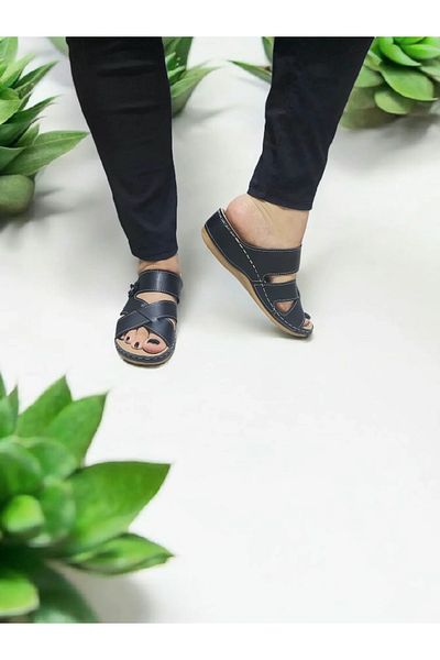 GEZER Γυναικείες παντόφλες με τακούνι Spur Gel Home Out