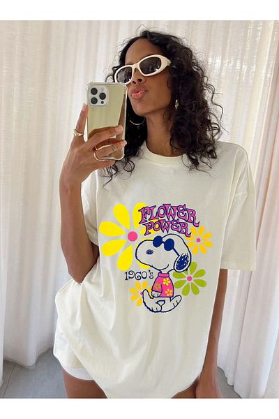 sole stories Premium Oversize Cut Short Sleeve Printed T-Shirt