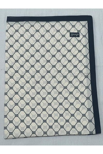 Shawl Passion Retro Pattern Poly Cream Shawl