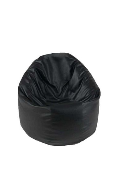 Pufrelax Fotoliu Relaxo, Material Piele ecologica - Back 2 Black