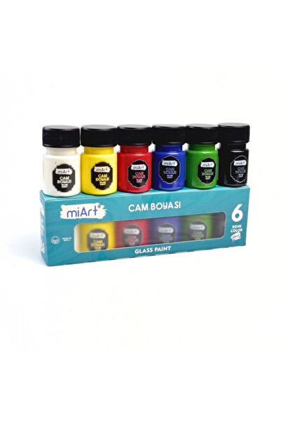 Art & Art Miart Cam Boyası 6 Renk x 30 ml