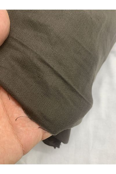 Yiğit Kumaş Raw Linen Fabric, Piece 150X150 cm Brown