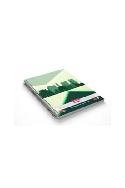 Herlitz Spiral Notebook A5, Color Multicolor, Material Paper, 70 Sheets, Grid Format, Economic