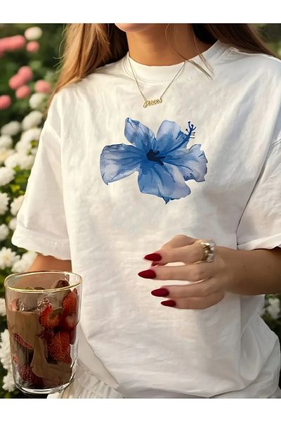 sole stories Premium Oversize Cut Short Sleeve Printed T-Shirt