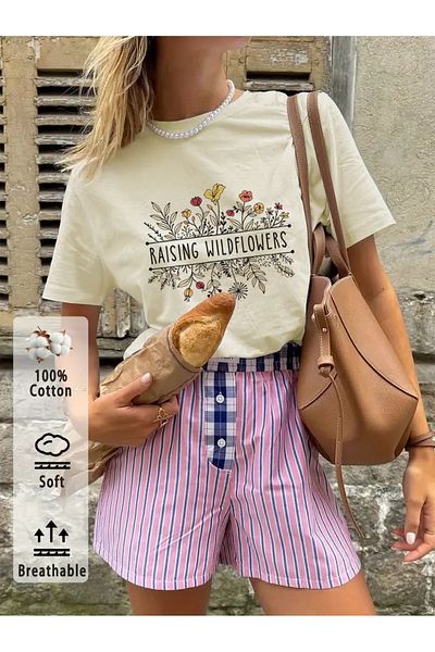sole stories Premium Oversize Cut Short Sleeve Printed T-Shirt