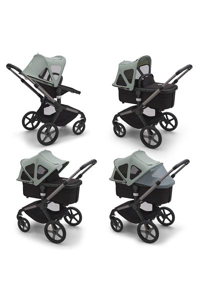 Bugaboo Capotina cu extensie plasa insecte Fox 5/Fox Cub/Lynx Pine Green
