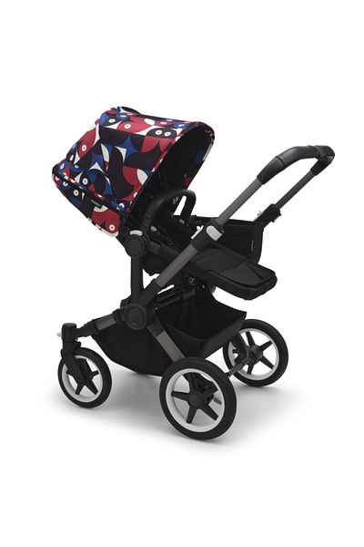 Bugaboo Capotina carucior Donkey 5 Animal Explorer Red/Blue