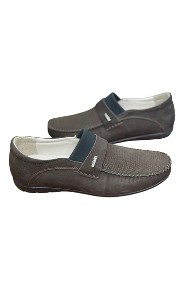 erenimstore Genuine Leather Laceless Men's Rok Shoes
