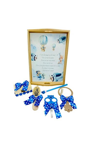 OEM Set mot/turta cu 6 piese, personalizat Avion