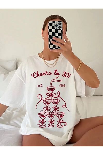 sole stories Premium Oversize Cut Short Sleeve Printed T-Shirt
