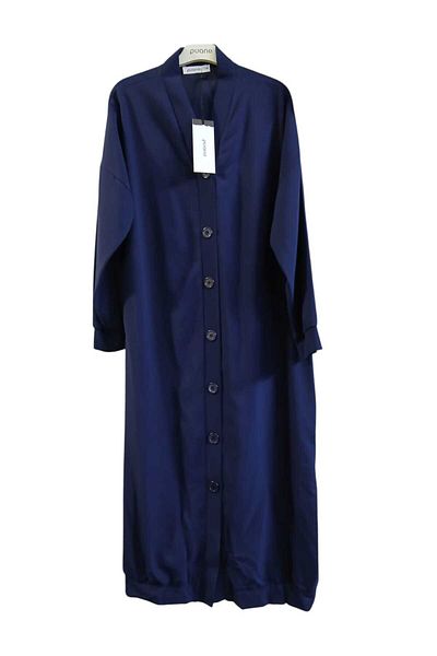 Puane Women's Long Buttoned Tunic Cardigan