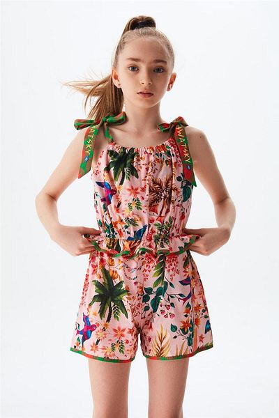 SWATSKY Girl Patterned Overall