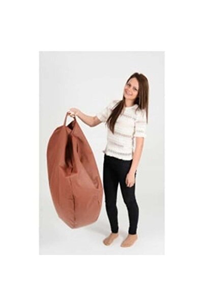 Pufrelax Fotoliu Relaxo, Material Piele Ecologica - Brown