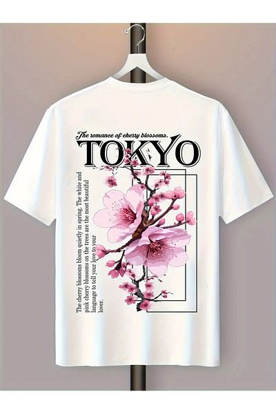 sole stories Premium Oversize Cut Short Sleeve Printed T-Shirt