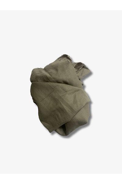 Yiğit Kumaş Raw Linen Fabric, Piece 200X150 cm Mink